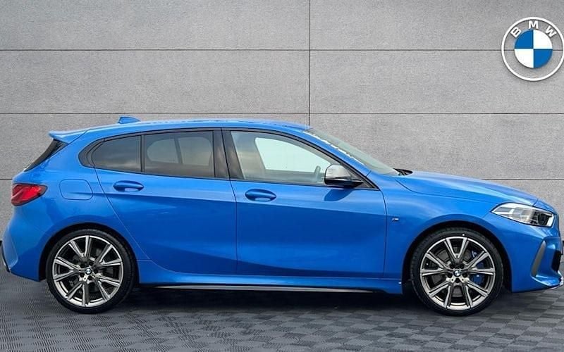 Used BMW M135 Performance 306 HP (225 kW) 2024 Misano blue Hatchback