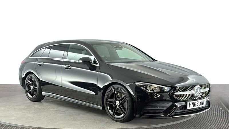 Used Mercedes CLA220 AMG Line Premium 2019 Black Sedan