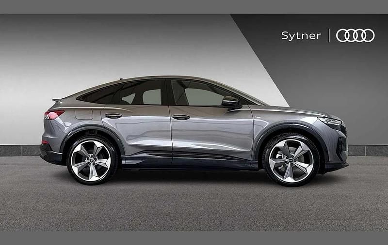 Used Audi Q4 Sportback e-tron Black Edition 210 kW (286 HP) 2025 Grey SUV