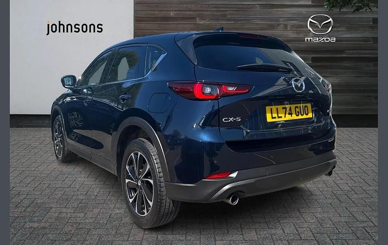 Used Mazda CX-5 Exclusive-Line 165 HP (121 kW) 2024 Blue SUV