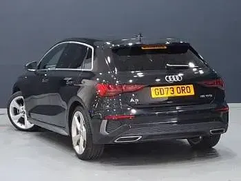 Used Audi A3 S-Line 150 HP (110 kW) 2024 Black Hatchback