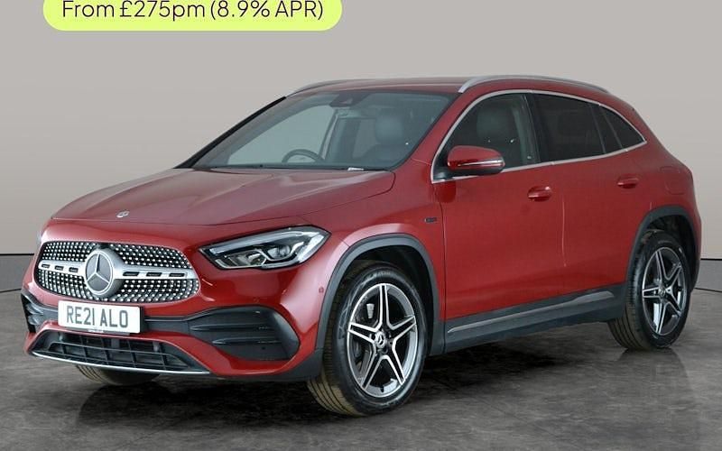 Used Mercedes GLA250 Exclusive 218 HP (160 kW) 2021 Red SUV