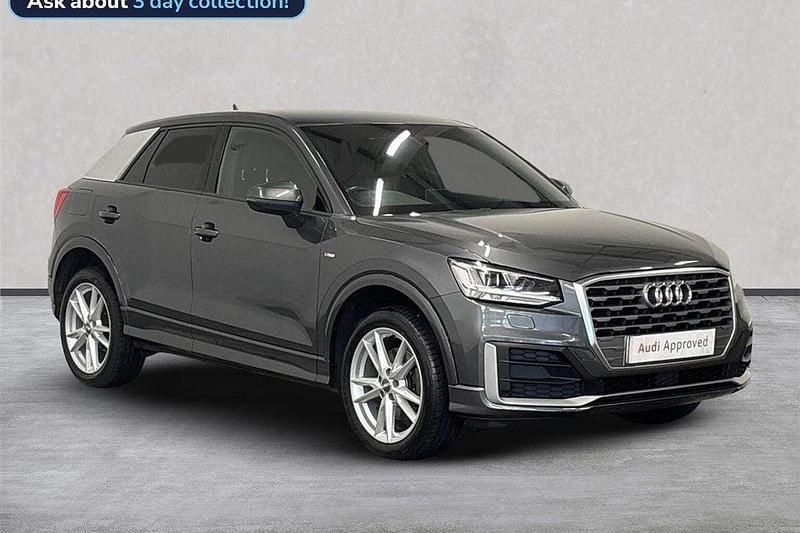 Grey Used 2018 Audi Q2 S-Line SUV | £14,677 (A bit pricey) - Image 1/4
