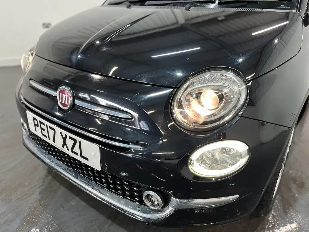 Gebraucht Fiat 500 Lounge 69 PS (50 kW) 2017 Schwarz Kleinwagen