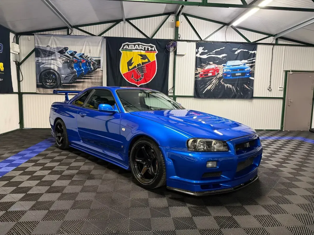 Used Nissan Skyline 155 HP (114 kW) 1999 Blue Coupe