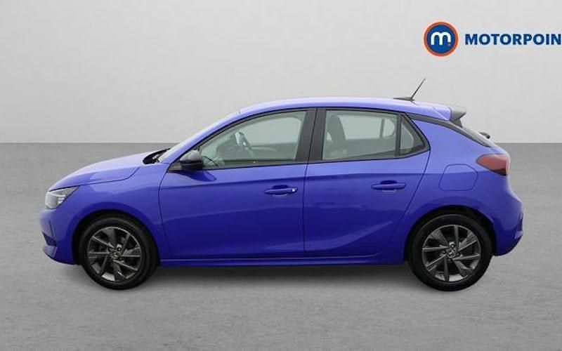 Used Vauxhall Corsa Design Edition 75 HP (55 kW) 2023 Blue Hatchback