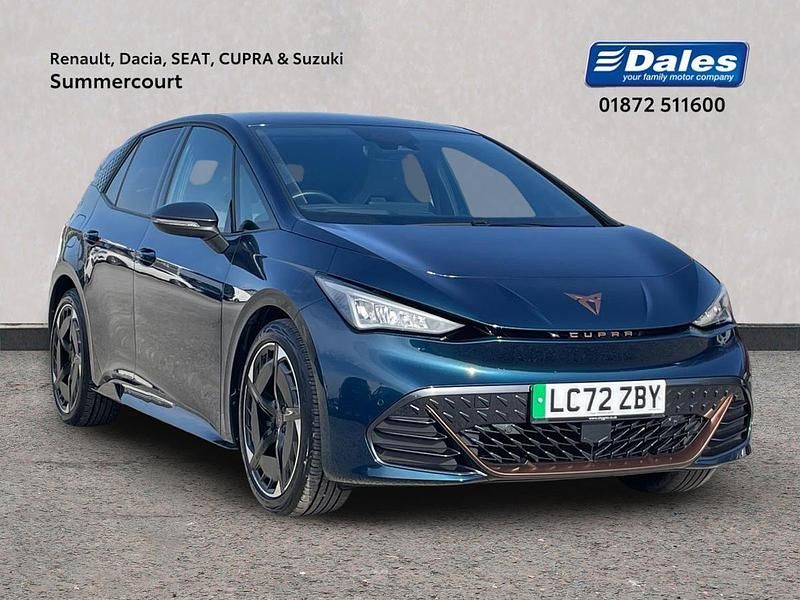 Used Cupra Born e-Boost 169 kW (230 HP) 2022 Blue Hatchback