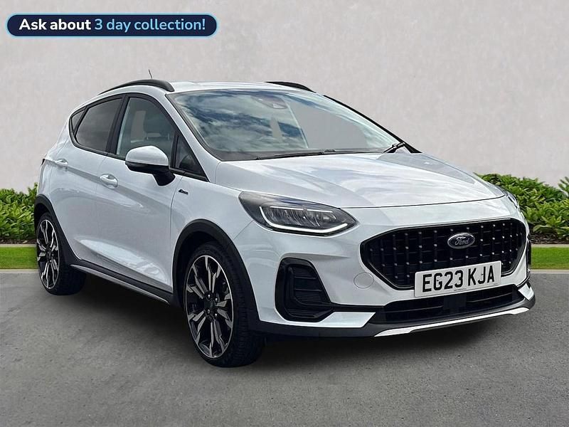 White Used 2023 Ford Fiesta Active X Hatchback | £16,799 (Fair price) - Image 1/4