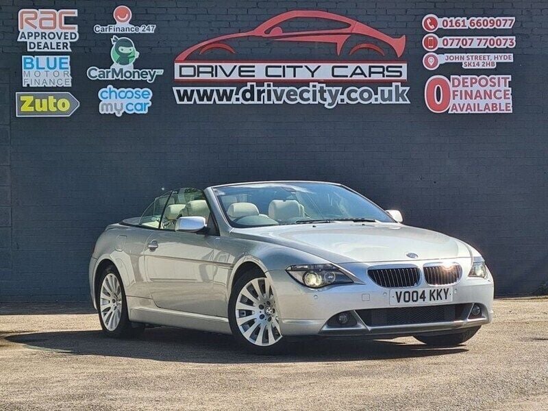 Silver Used 2004 BMW 645 Cabriolet Cabriolet | £7,495 - Image 1/4