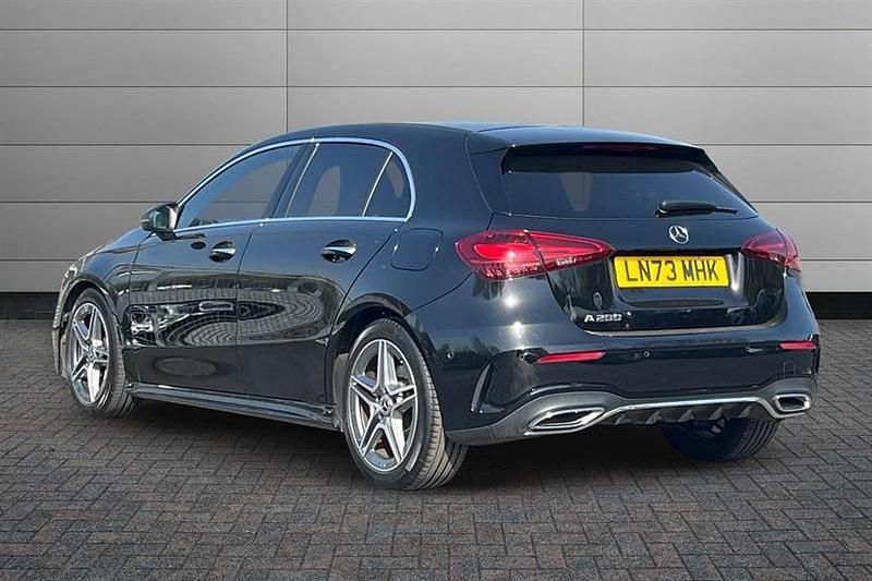 Used Mercedes A200 Executive 163 HP (119 kW) 2023 Cosmos black Hatchback