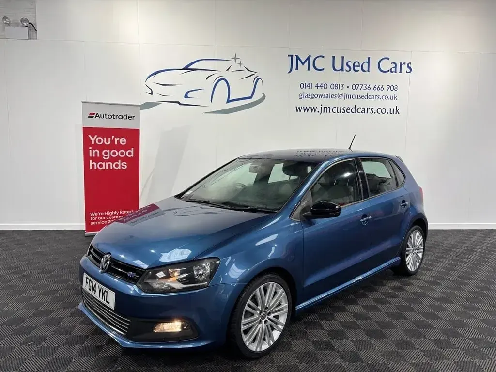 Used VW Polo BlueGT 140 HP (102 kW) 2014 Blue Hatchback