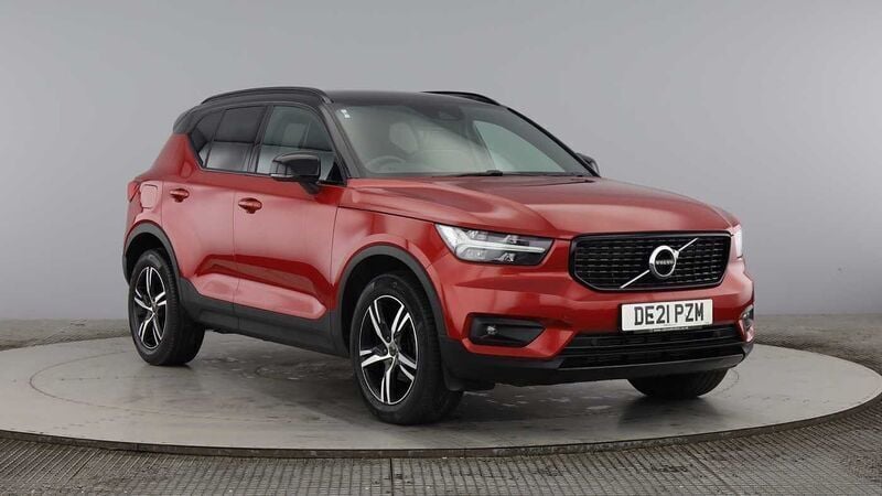 Silver Used 2021 Volvo XC40 R-Design Pro SUV | £25,995 (Fair price) - Image 1/4