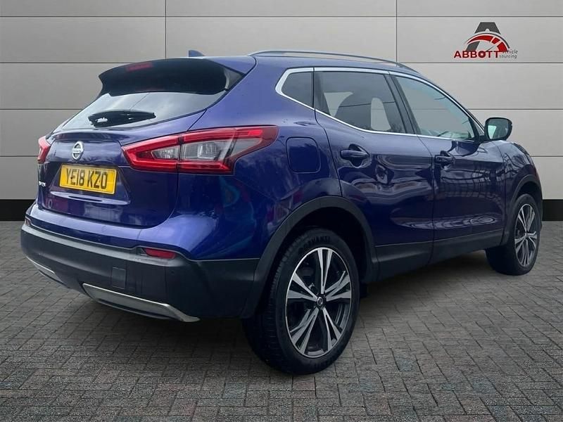 Used Nissan Qashqai N-Connecta 2018 Blue SUV