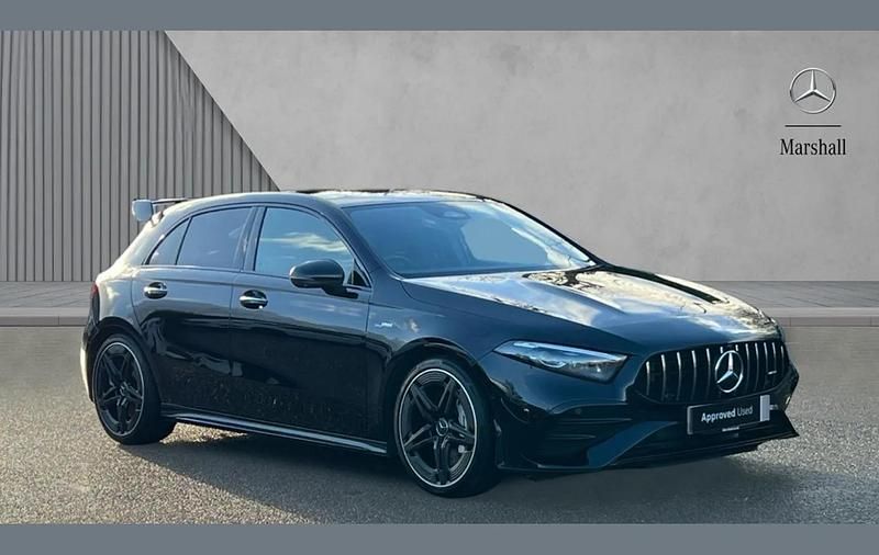 Black Used 2024 Mercedes A35 AMG Premium Plus Hatchback | £37,995 (A bit pricey) - Image 1/4