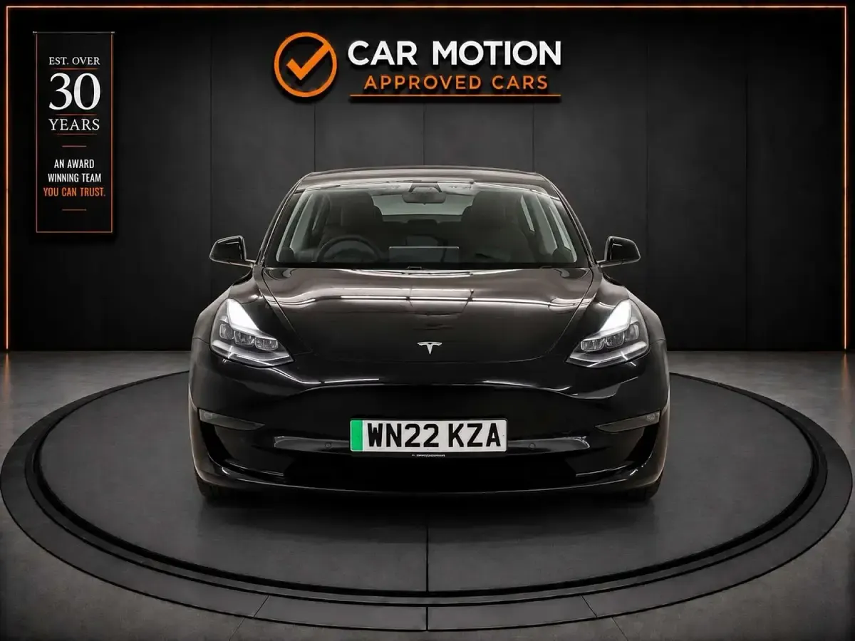 Used Tesla Model 3 Long Range AWD 254 kW (346 HP) 2022 Black Sedan