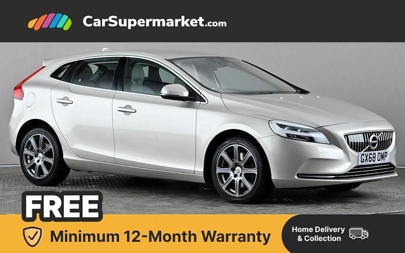 Used Volvo V40 Inscription 152 HP (111 kW) 2018 Gold Hatchback