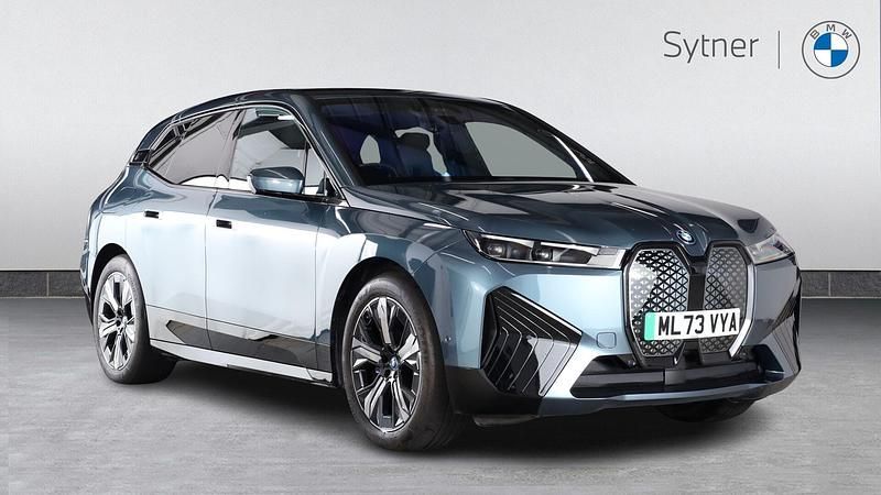 Blue Used 2023 BMW iX M Sport SUV | £38,500 (A bit pricey) - Image 1/4
