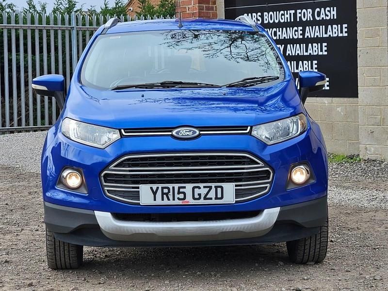 Used Ford Ecosport Titanium 2015 Blue SUV