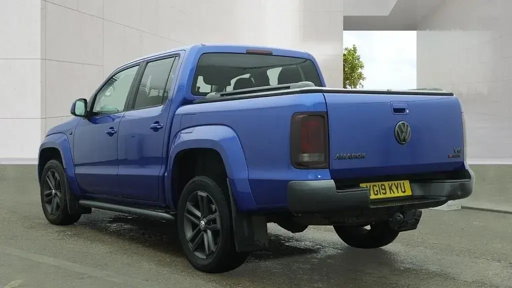 Second-hand VW Amarok Highline 258 CP (189 kW) 2019 Albastru Pickup