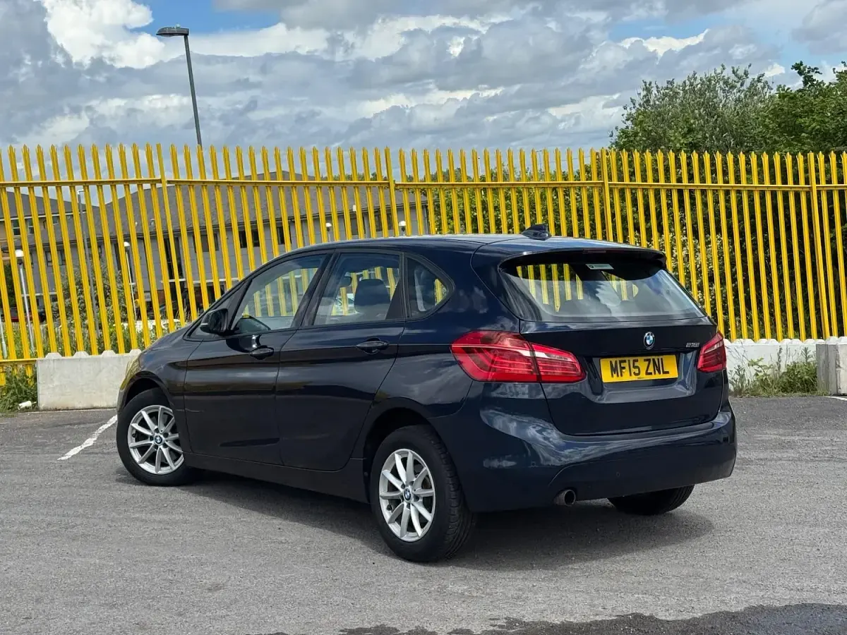 Used BMW 218 Impressive 2015 Blue Hatchback