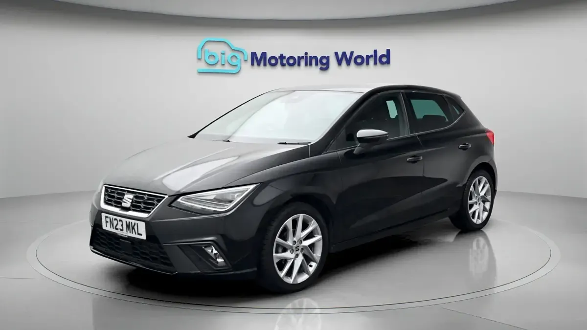 Used Seat Ibiza FR 95 HP (69 kW) 2023 Black Hatchback