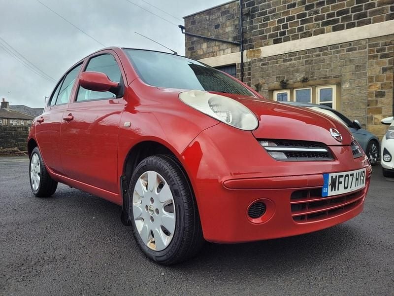 Used Nissan Micra 79 HP (58 kW) 2007 Red Hatchback