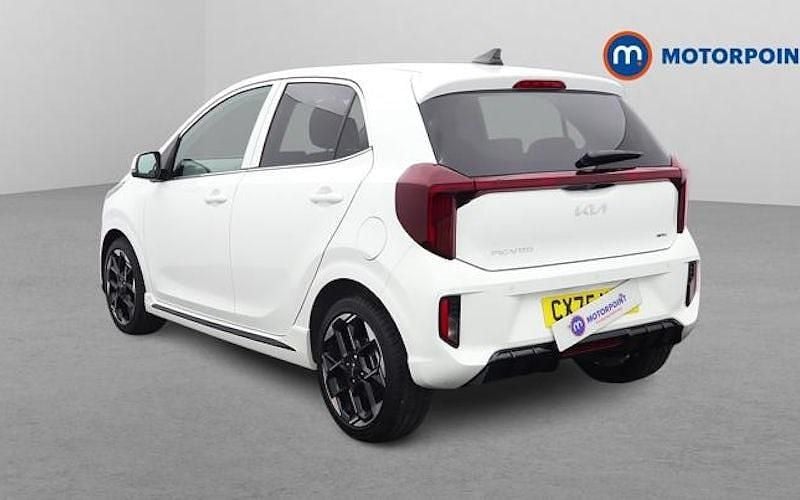 New Kia Picanto GT-Line 69 HP (50 kW) 2025 White Hatchback