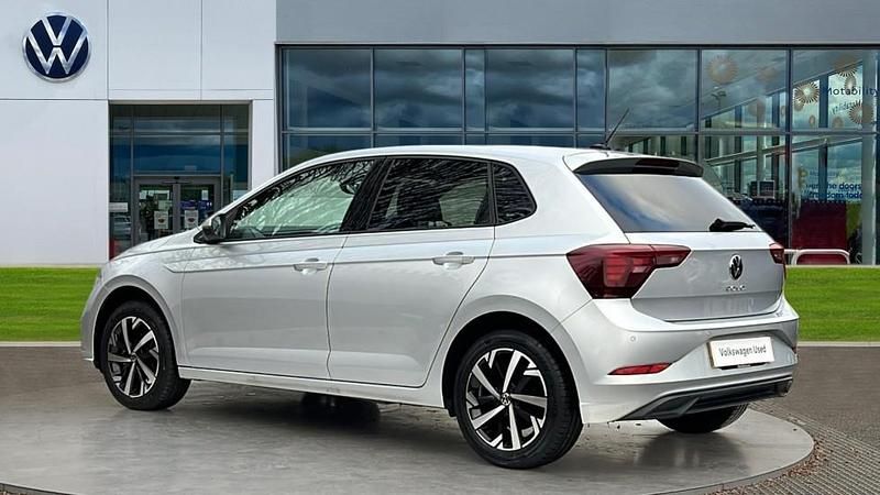 Used VW Polo Match 95 HP (69 kW) 2025 Reflex silver metallic Hatchback