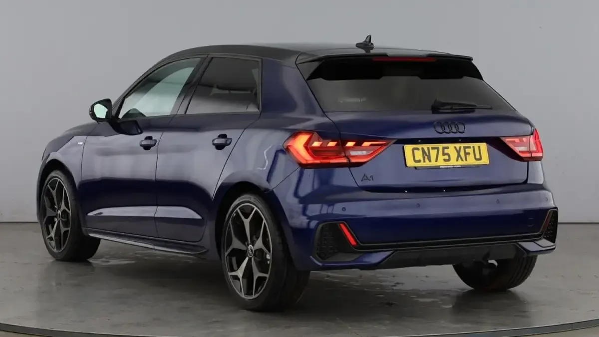 Used Audi A1 Sportback Black Edition 114 HP (83 kW) 2025 Blue Hatchback