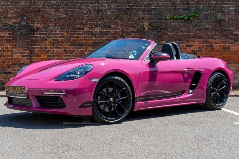 Pink Used 2023 Porsche 718 Boxster Edition Cabriolet | £59,995 (Fair price) - Image 1/1