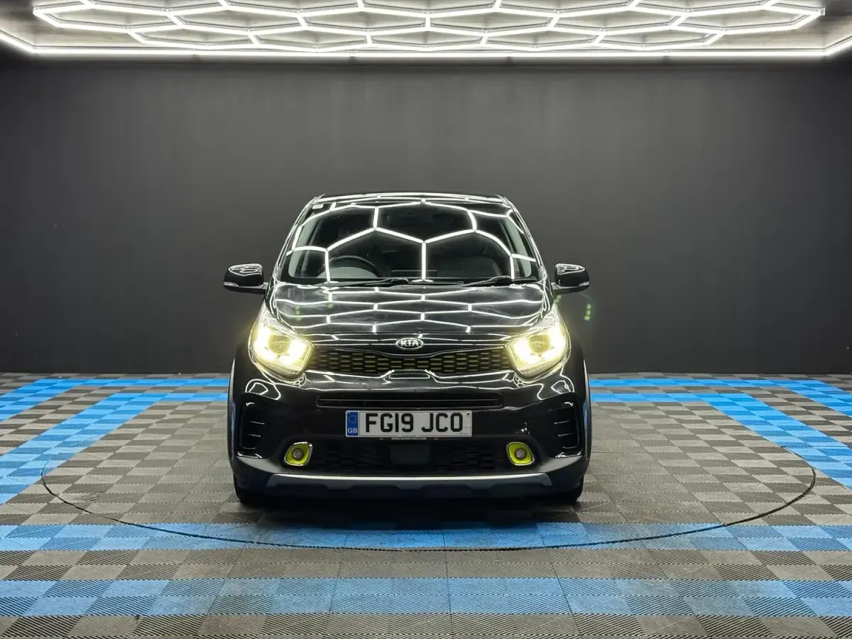 Used Kia Picanto X-Line 84 HP (61 kW) 2019 Black Hatchback