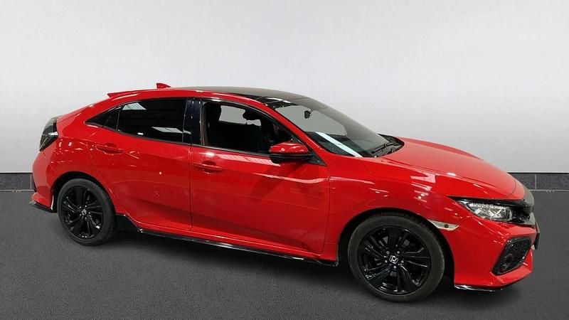 Used Honda Civic Sport Plus 182 HP (133 kW) 2018 Red Hatchback