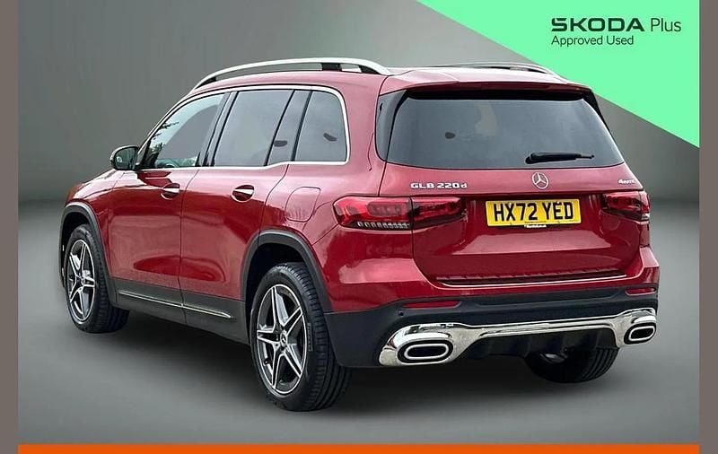 Used Mercedes GLB220 AMG line 190 HP (139 kW) 2022 Red SUV