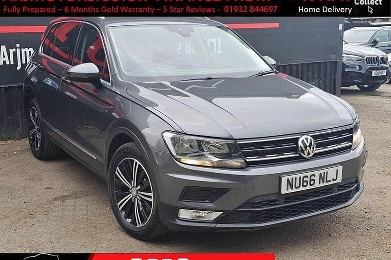 Grey Used 2016 VW Tiguan SE SUV | £9,995 (Fair price) - Image 1/1