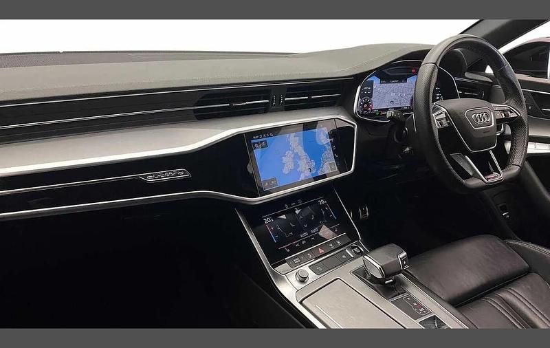 Used Audi A6 Black Edition 261 HP (191 kW) 2021 Black Estate