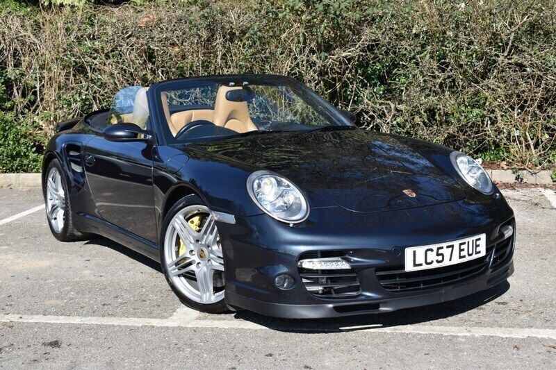 Grey Used 2007 Porsche 911 Turbo S Cabriolet Cabriolet | £49,990 - Image 1/4