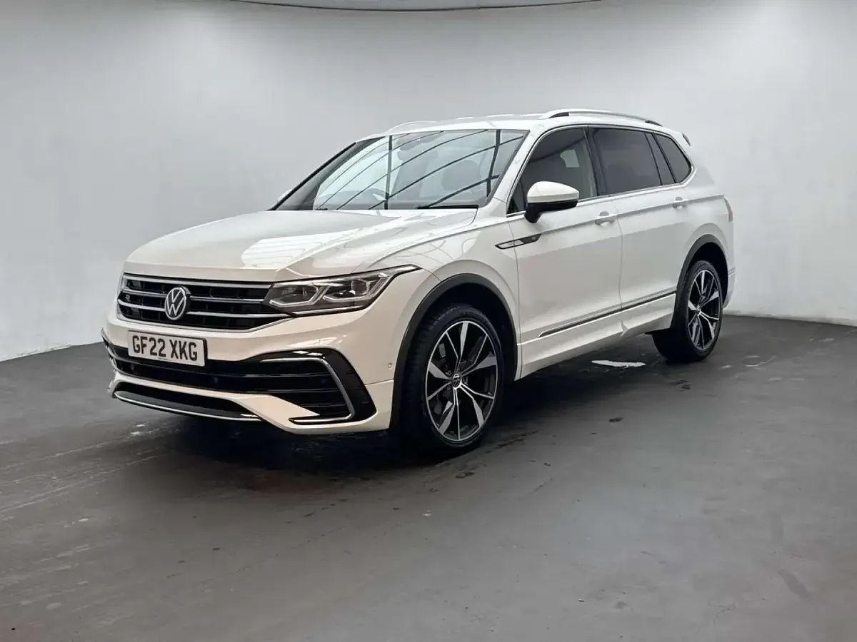 Used VW Tiguan Allspace R-line 2022 White SUV