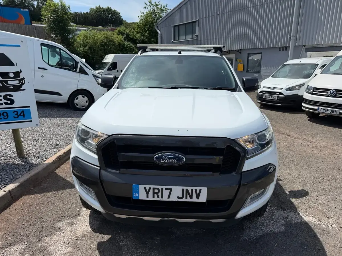 Used Ford Ranger Wildtrack 200 HP (147 kW) 2017 White Pickup