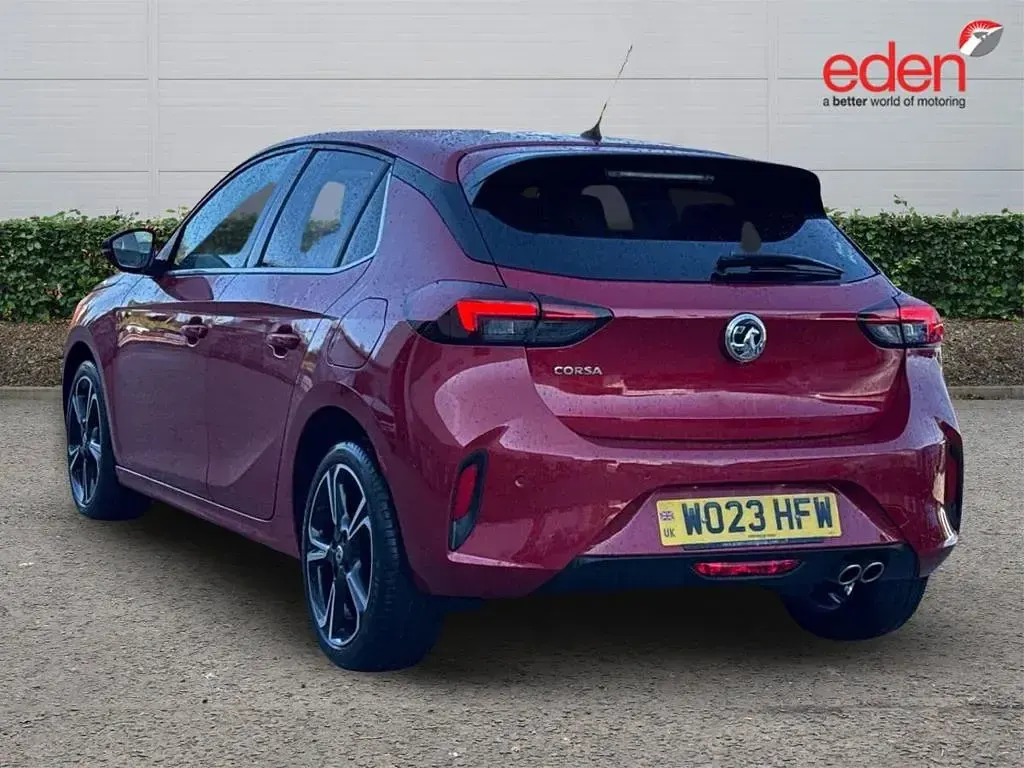 Used Vauxhall Corsa Ultimate 131 HP (96 kW) 2023 Red Hatchback