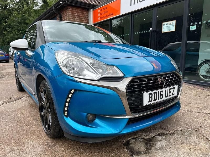 Blue Used 2016 DS Automobiles DS3 Elegance Hatchback | £3,295 (Fair price) - Image 1/4