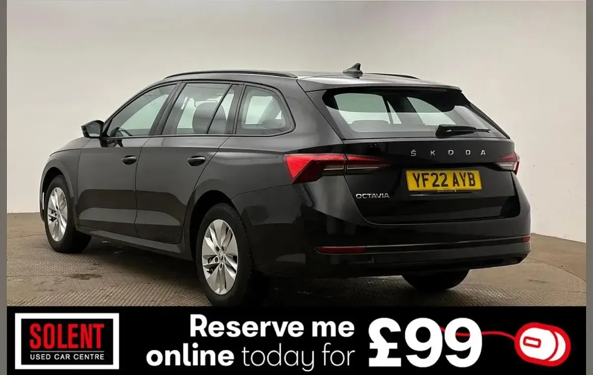 Used Skoda Octavia SE Technology 147 HP (108 kW) 2022 Black Estate