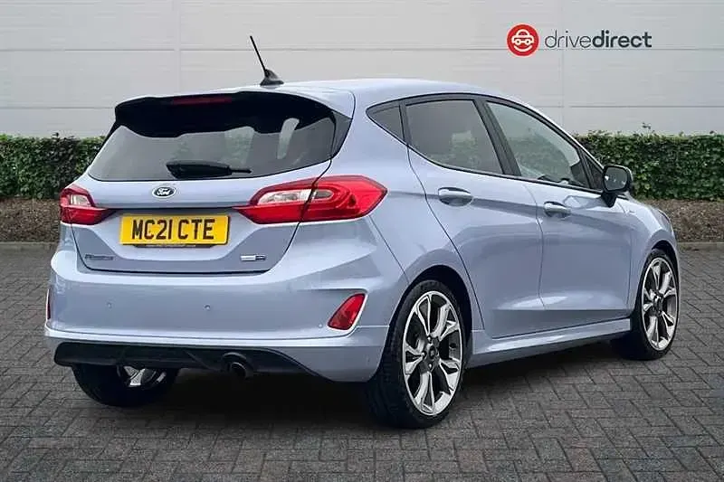 Used Ford Fiesta ST-Line X 2021 Blue Hatchback