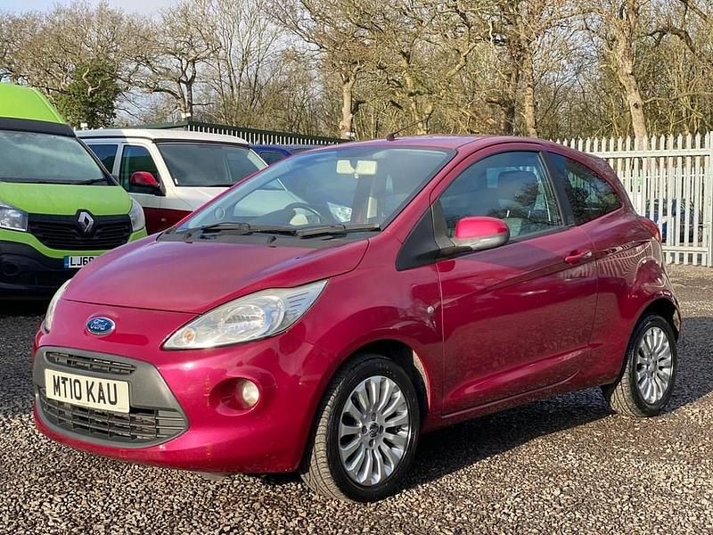 Used Ford Ka Zetec 69 HP (50 kW) 2010 Red Hatchback