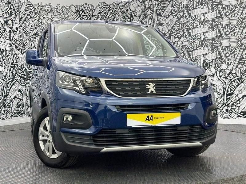 Used Peugeot Rifter Allure 101 HP (74 kW) 2020 Blue MPV