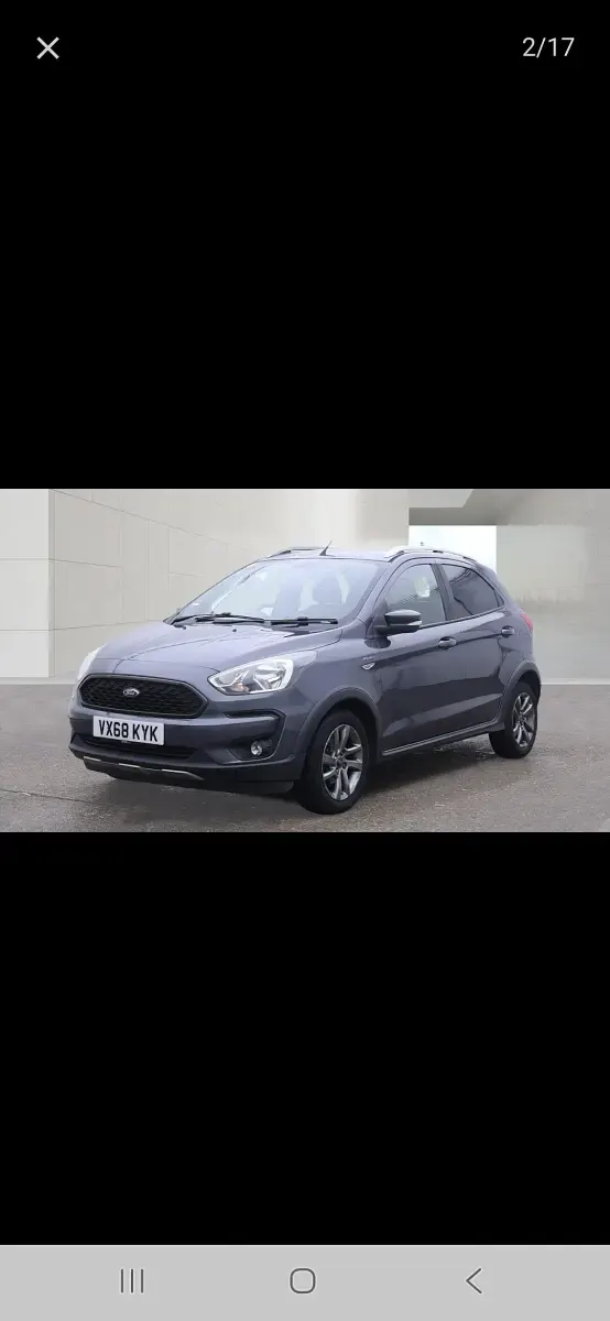 Used Ford Ka Plus Active 85 HP (62 kW) 2018 Grey Hatchback