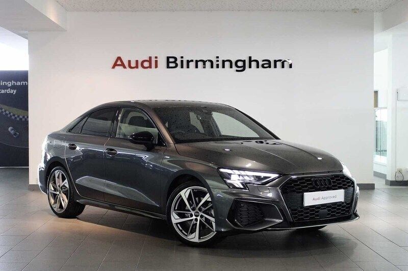 Daytona grey pearl effect Used 2024 Audi A3 Black Edition Sedan | £29,250 (A bit pricey) - Image 1/4