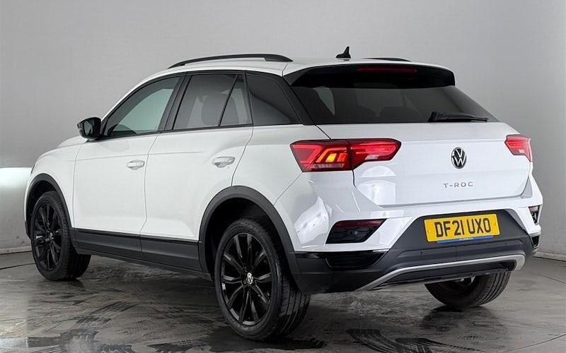 Used VW T-Roc Black Edition 150 HP (110 kW) 2021 White SUV