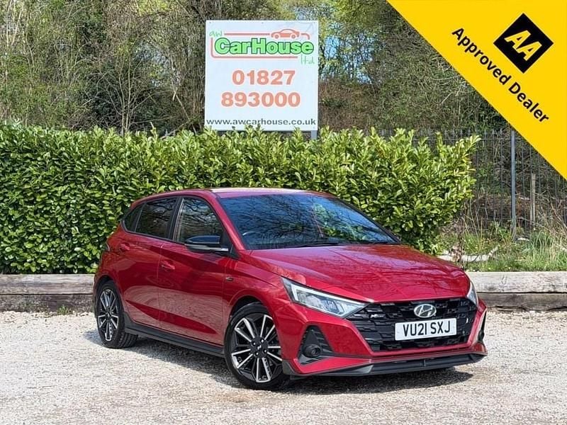 Used Hyundai i20 N Line 2021 Red Hatchback