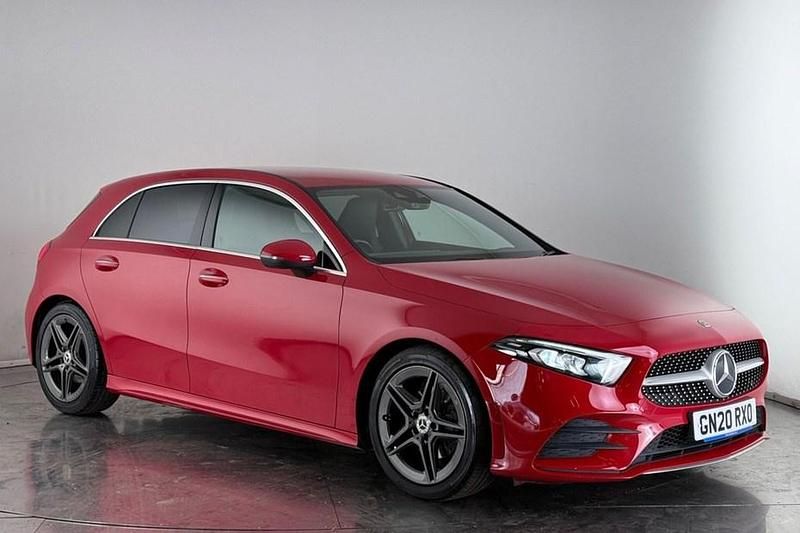 Red Used 2020 Mercedes A200 AMG Line Premium Hatchback | £15,600 (Fair price) - Image 1/1