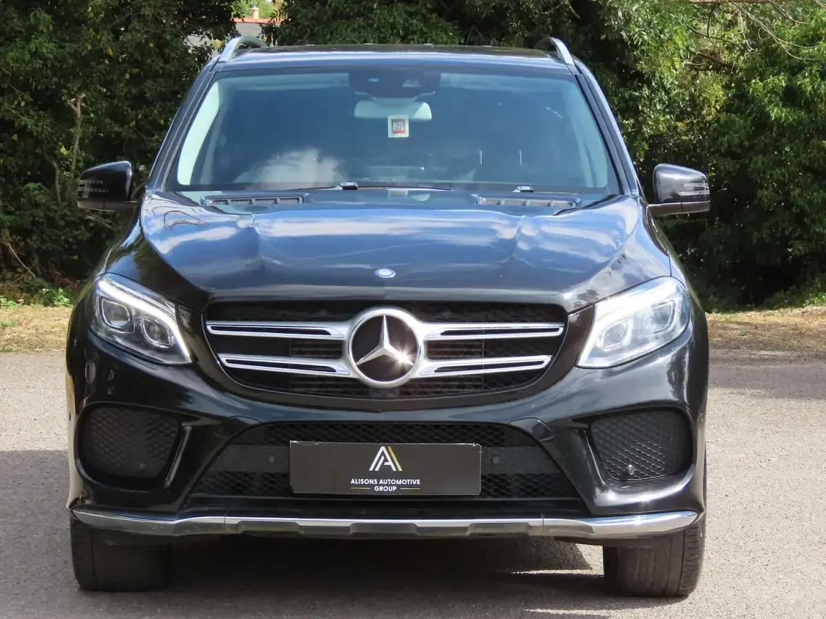 Used Mercedes GLE250 AMG line 201 HP (147 kW) 2016 Black SUV